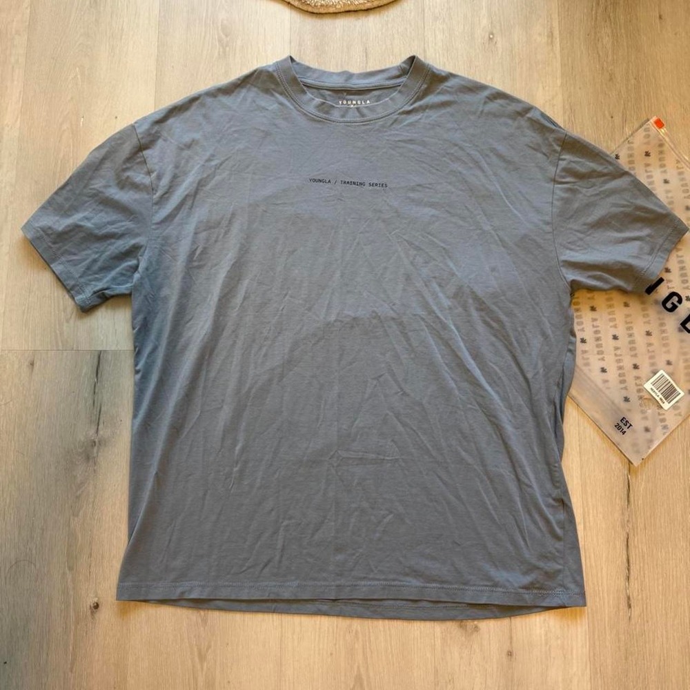 YOUNGLA Training Series Gray T-Shirt